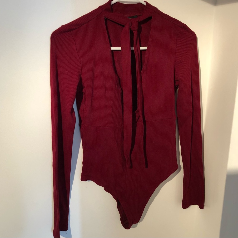 Long sleeve body suit